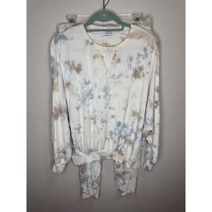 Young Fabulous &‎ Broke Juliette Moon Rock Tie Dye 2pc Jogger set Top S Pants M